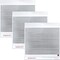 Multipack of 3 - American Crafts Side-Loading Page Protectors 12"x12" 10/Pkg-(6) 6"X4" Pockets